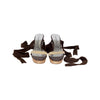 Secondhand Barbara Bui Suede and Snakeskin Lace-up Heels - '10s