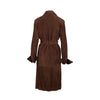 Secondhand Brown Suede Coat- '00s