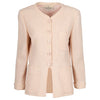 Secondhand Valentino Pale Pink Wool Jacket - '80s