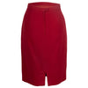 Secondhand Gai Mattiolo Red Jacket and Skirt Set - '00s