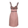 Secondhand Chanel Pink Bouclé Mini Dress & Jacket Ensemble - '00s