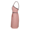 Secondhand Chanel Pink Bouclé Mini Dress & Jacket Ensemble - '00s