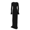 Secondhand Gianfranco Ferré Long Side Slit Dress - '90s