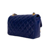 Secondhand Blue Quilted Mini Flap - '90s