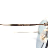 Secondhand Miu Miu Mirrored Cat Eye Sunglasses - '10s