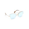 Secondhand Miu Miu Mirrored Cat Eye Sunglasses - '10s