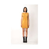 Secondhand Tan Suede Dress - '00s