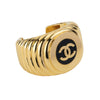 Secondhand Gold Tone CC Bracelet - '80s