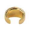 Secondhand Gold Tone CC Bracelet - '80s
