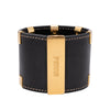 Secondhand Rigid Leather Bracelet - '80s