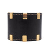 Secondhand Rigid Leather Bracelet - '80s