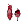 Secondhand Red Slingback Shoes - '20s