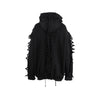 Secondhand Diliborio Black Sweatshirt with Cut-out Details - '10s