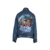 Secondhand Lily Farouche Munich Denim Jacket with Studs and Prints - '00s