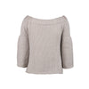 Secondhand Miu Miu Beige Sweater With Zipper - '00s
