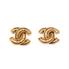 Secondhand Chanel Clip-On Gold Plated Earrings - '90s