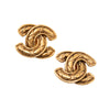 Secondhand Chanel Clip-On Gold Plated Earrings - '90s