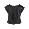 Secondhand Leather Top - '00s