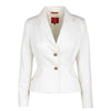 Secondhand Vivienne Westwood White Cotton Skirt and Jacket Set - '10s