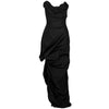 Secondhand Vivienne Westwood Black Taffeta Dress - '00s