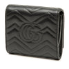 Gucci GG Marmont Matelasse Calfskin Card Case Wallet Secondhand