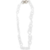 Gianfranco Ferré White Chain Necklace - 2000s Second hand