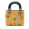 Dior Mini Embroidered Canvas Swords Lady Dior Secondhand