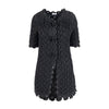 Secondhand Moschino Cheap and Chic Crochet Overcoat with Short Sleeve 