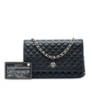 Chanel Quilted Lambskin Crest Wallet On Chain Secondhand