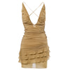 Secondhand Gucci by Tom Ford S/S 2003 Ruched Silk Dress - '00s