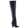 Secondhand Saint Laurent Niki knee-high leather boots - '20s
