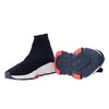 Secondhand Balenciaga Speed Knit Sock Sneakers Black Red - '10s