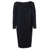 second hand Guy Laroche Black Flakes Dress 