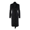 Secondhand Yves Saint Laurent by Tom Ford Runway Ruffle Wool Coat - '00s