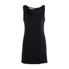 Lawrence Steele Black Bouclé Sleeveless Shift Dress 