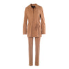 Secondhand Gucci by Tom Ford Camel Two-Piece Pant & Wrap Blouse Ensemble - '90s