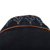 Secondhand Patricia Wolf Embroidered Suede Cropped Jacket - '00s