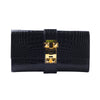 second hand Hermès Shiny Alligator Medor Clutch