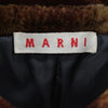 Marni Brown Fur Jacket - 2000s Second hand