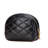 Saint Laurent Quilted Lambskin Lolita Cosmetics Pouch Secondhand