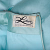 Secondhand Jean Lutece Couture-Style Silk Dress In Sage Green With Intricate Beaded Embellishments