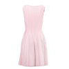 Secondhand Missoni Pink Ribbed Knit Sleeveless Skater Dress