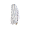 Secondhand Gianni Versace Gianni Versace Striped Linen Draped Blouse 