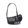 Secondhand Dolce & Gabbana Black Lace Logo-Band Bustier Bra Top - '20s