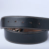 Secondhand Gucci Black Leather Interlocking G Buckle Belt - '00s