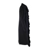 Secondhand Yves Saint Laurent by Tom Ford Runway Ruffle Wool Coat - '00s