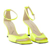 Secondhand Cesare Paciotti Yellow Heels with Ankle Strap - '10s
