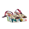 Secondhand Antonio Marras Wedge Sandals With a Floral Print -'10s