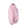 Secondhand Dolce & Gabbana Pink Nylon Satin Logo Bomber Jacket