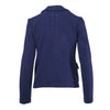 Secondhand Comme des Garçons Blue Navy Perforated Blazer - '00s